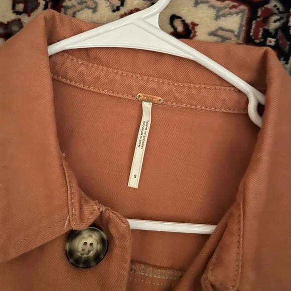 NWOT Free People Jean jacket - Picture 3 of 5